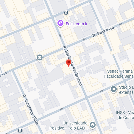 Mapa UNESPAR
