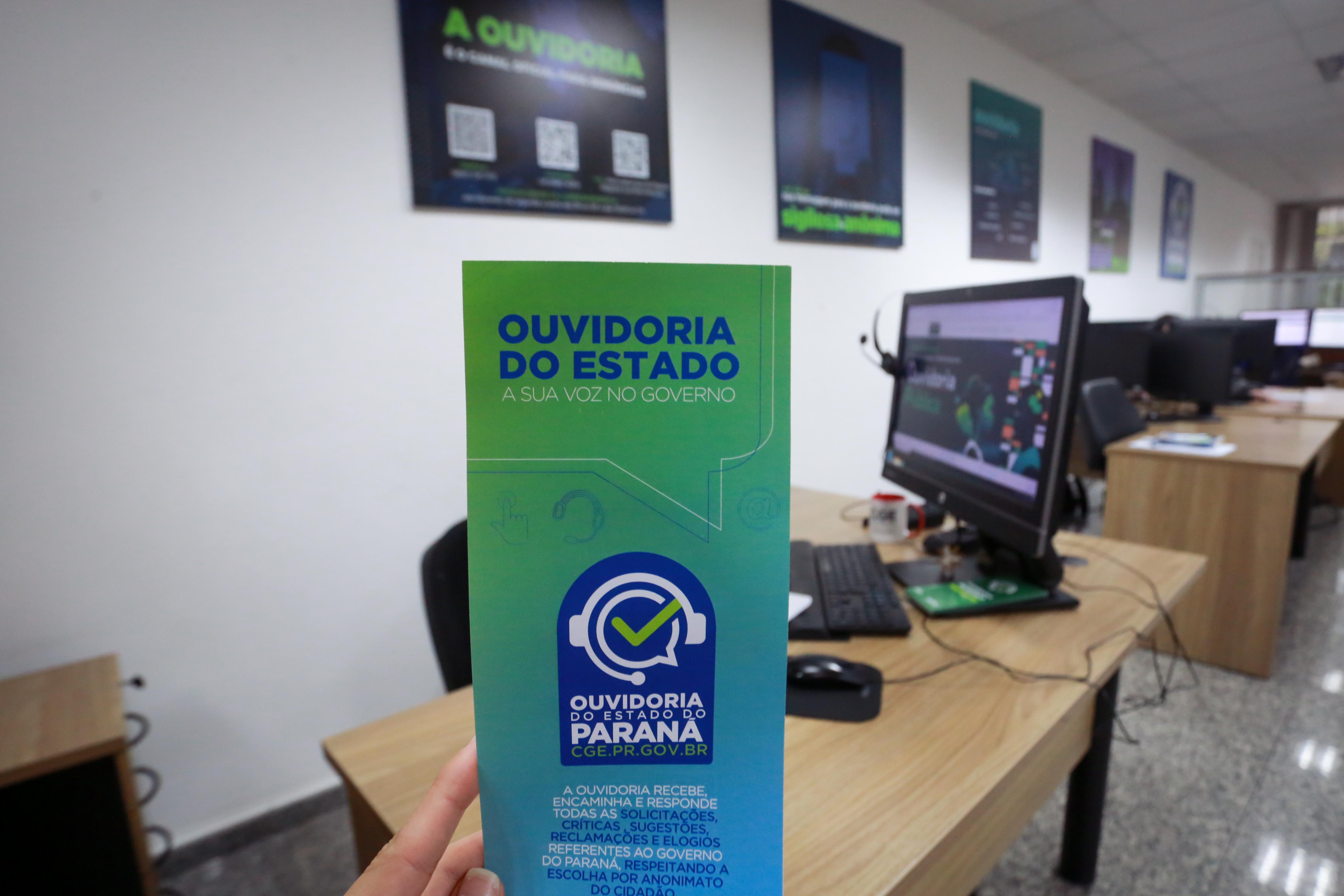 sala da ouvidoria da CGE