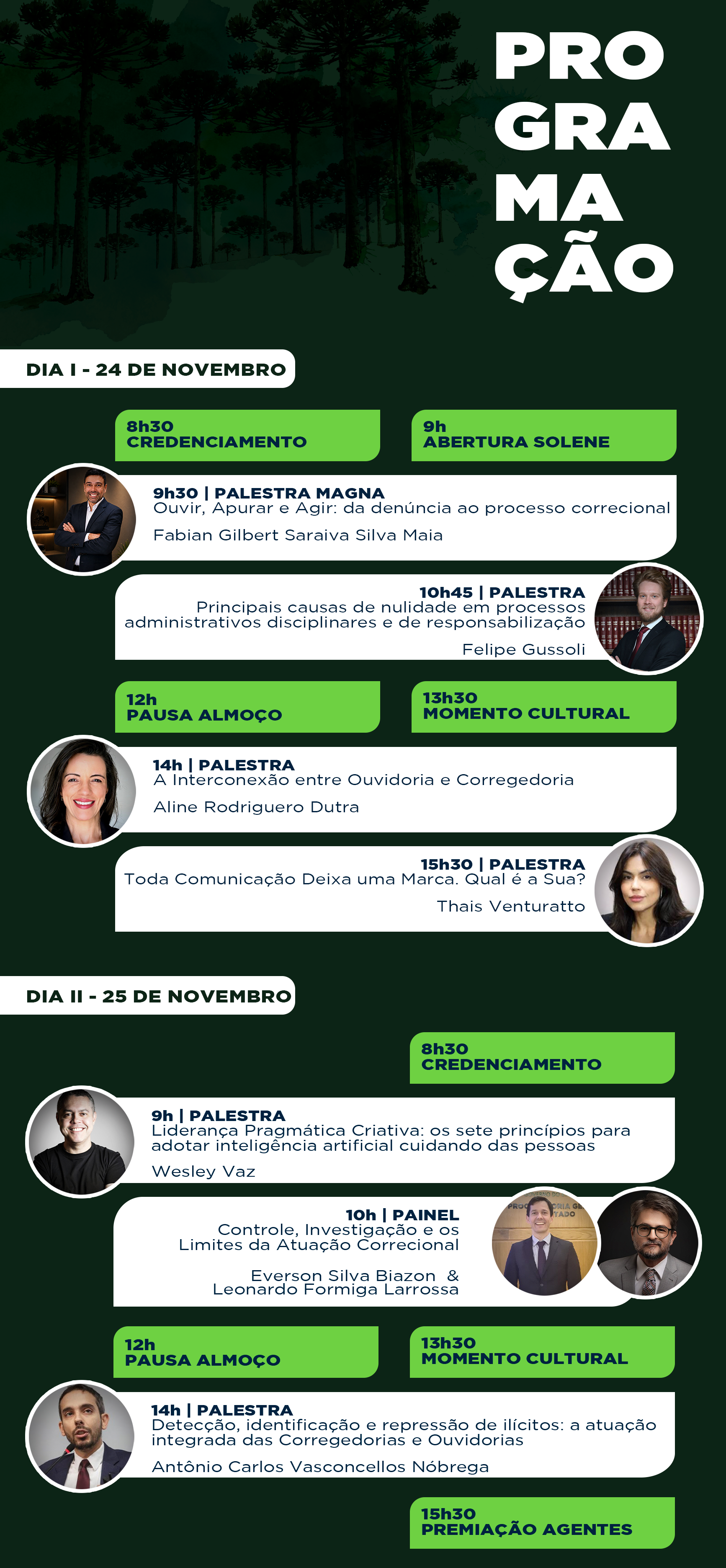 Programação 4º Congresso CGE