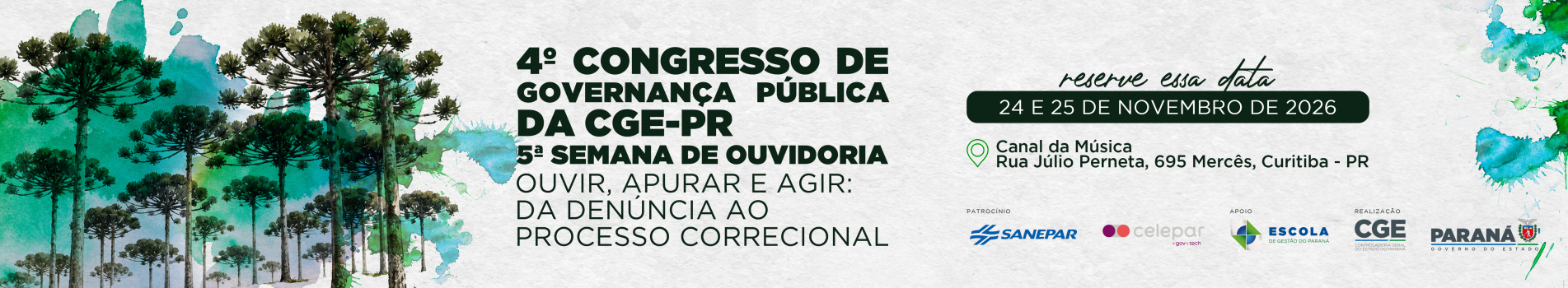 Congresso de Governança CGE 2026