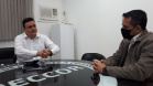 reunião na Divisão Estadual de Combate à Corrupção