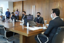 Reunião com o governador sobre projeto Harpia