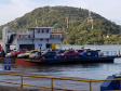 embarque ferry-boat inspeção