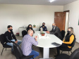 equipe ouvidoria em reunião