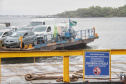 equipe da CGE acompanha serviço da travessia da Baía de Guaratuba