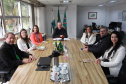 participantes da reunião CGE e Seti conversam sobre o reteste do Programa de Integridade e Compliance