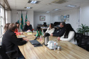 participantes da reunião CGE e Seti conversam sobre o reteste do Programa de Integridade e Compliance