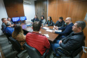 novos agentes de ouvidoria reunidos para treinamento