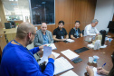 novos agentes de ouvidoria reunidos para treinamento