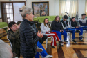 Representantes de turma do Colégio Estadual do Paraná se reúnem com CGE