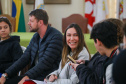 Representantes de turma do Colégio Estadual do Paraná se reúnem com CGE