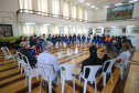 Representantes de turma do Colégio Estadual do Paraná se reúnem com CGE