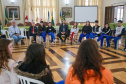 Representantes de turma do Colégio Estadual do Paraná se reúnem com CGE