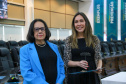 participação da controladora-geral do Estado, Leticia Ferreira da Silva, no II Fórum Internacional de Integridade do TJ PR