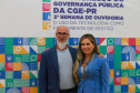 Imagens do auditórios e palestrantes do 2 Congresso de Governança Pública da CGE, no Canal da Música.