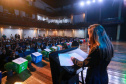 Imagens do auditórios e palestrantes do 2 Congresso de Governança Pública da CGE, no Canal da Música.