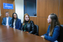 Equipe da prefeitura de Pinhais visita coordenações da CGE