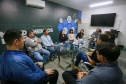Equipe da prefeitura de Pinhais visita coordenações da CGE
