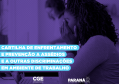 imagens da gravação do curso de prevenção ao assédio