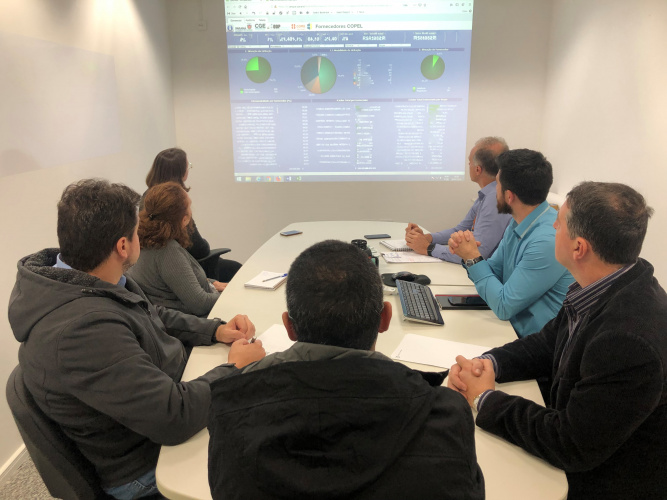 ODP e COPEL em reunião na CGE