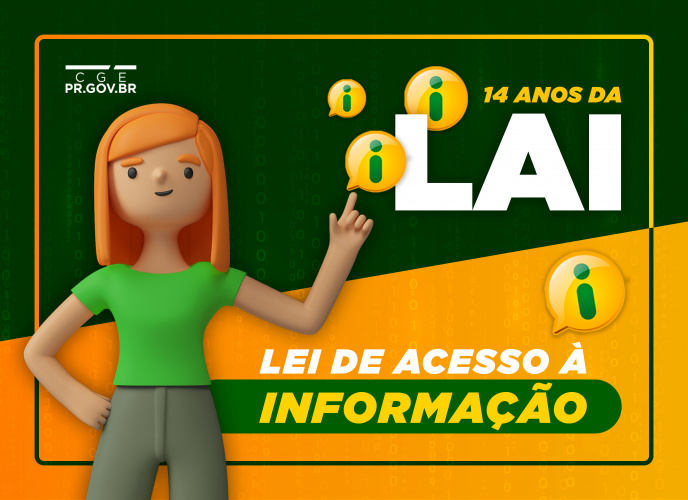 ilustração sobre a lei de acesso à informação