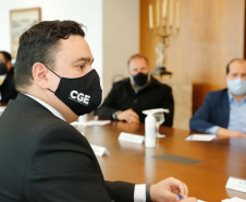 Raul Siqueira na celebração do acordo de cooperação técnica do Hapia