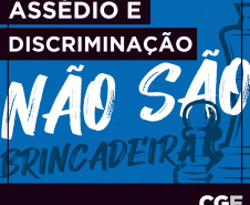 post assédio e discriminação não são brincadeira