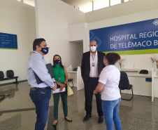 visita ao hospital regional de telemaco borba