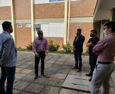 equipe da CGE visita Escola Superior da Polícia Civil