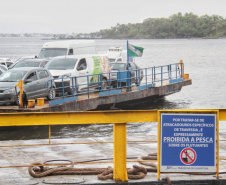 equipe da CGE acompanha serviço da travessia da Baía de Guaratuba