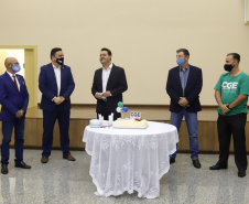governador Ratinho Jr visita CGE no aniversário
