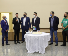 governador Ratinho Jr visita CGE no aniversário