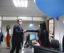 governador Ratinho Jr visita CGE no aniversário