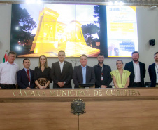 Raul Siqueira fala na Camara Municipal de Curitiba