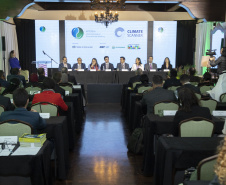 auditório da reunião en que é apresentado o ClimanteScanner