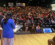 cenas da abertura do Congresso de Governança Pública