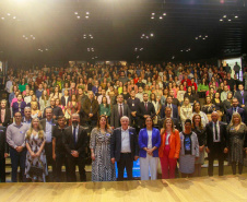 cenas da abertura do Congresso de Governança Pública