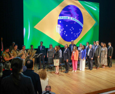 cenas da abertura do Congresso de Governança Pública