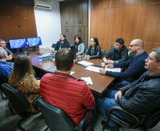 novos agentes de ouvidoria reunidos para treinamento