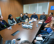 novos agentes de ouvidoria reunidos para treinamento