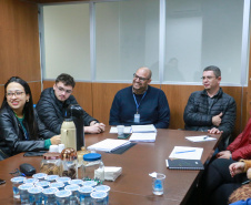 novos agentes de ouvidoria reunidos para treinamento
