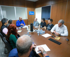 novos agentes de ouvidoria reunidos para treinamento
