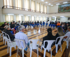 Representantes de turma do Colégio Estadual do Paraná se reúnem com CGE