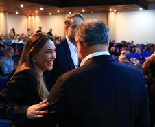 Imagens do auditórios e palestrantes do 2 Congresso de Governança Pública da CGE, no Canal da Música.