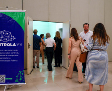 Reunião do controla parana no evento mais cidades