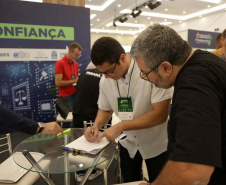 Reunião do controla parana no evento mais cidades