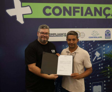Reunião do controla parana no evento mais cidades
