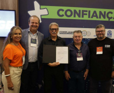 Reunião do controla parana no evento mais cidades