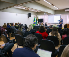Cena do curso com os NICS em Guarapuava