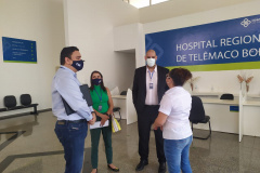 visita ao hospital regional de telemaco borba